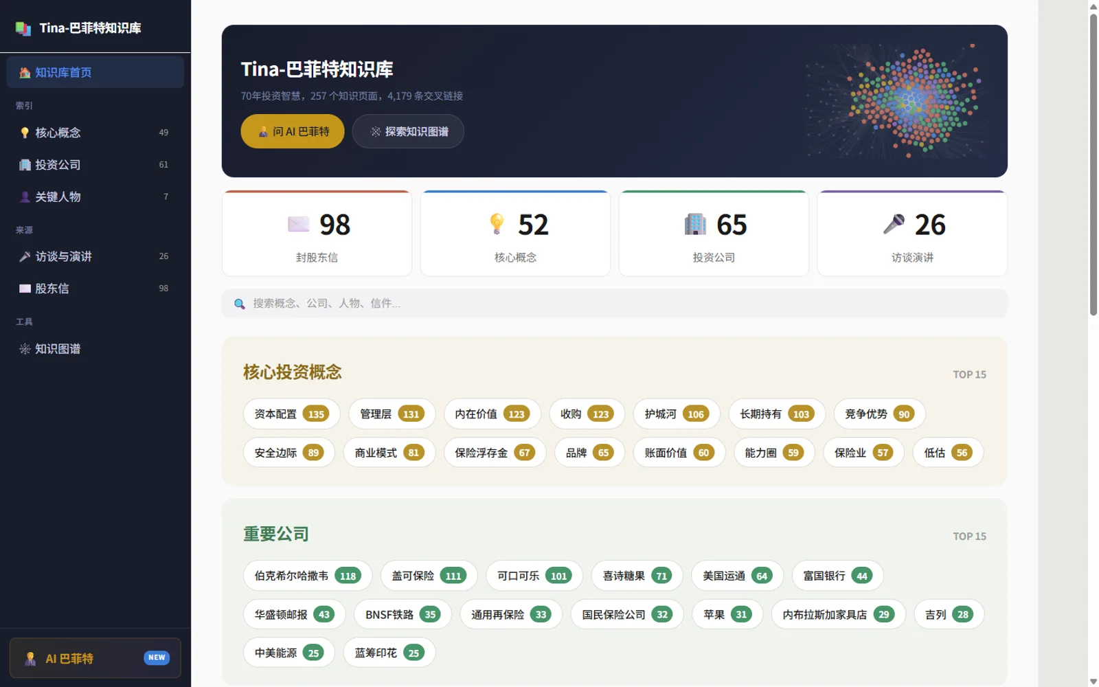 AI 巴菲特应用封面